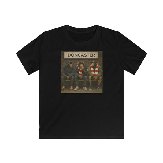 Doncaster Football Fans Kids Tee – Vintage Stadium Illustration - On The Terrace