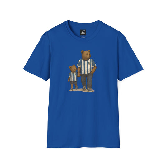 Sheff Wednesday Dad and Lad T-Shirt - SWFC Tee for Fans - On The Terrace