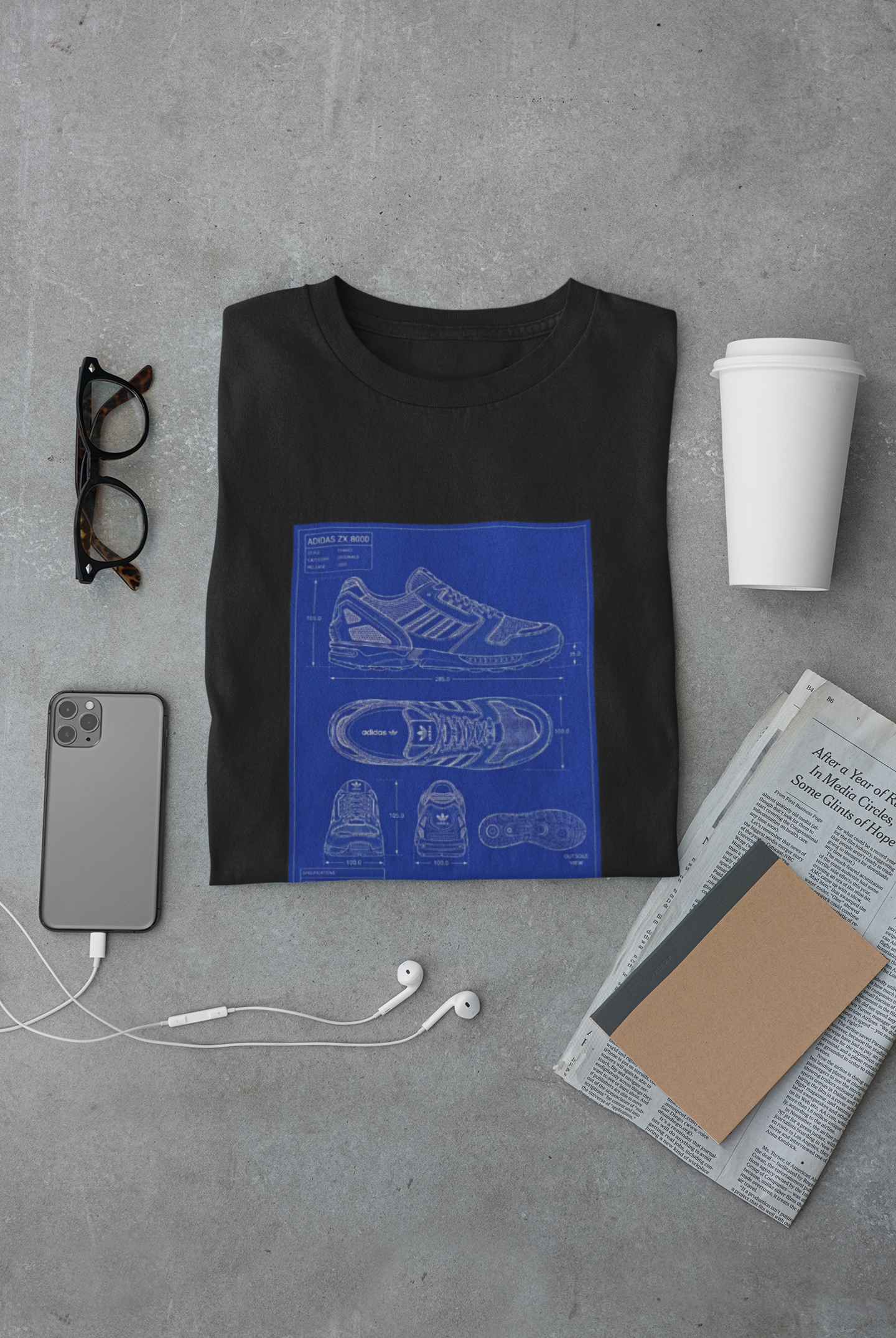adidas zx8000 t-shirt