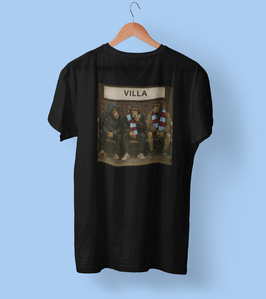 Retro Aston Villa "VILLA" Station Tee | On The Terrace Exclusive - On The Terrace