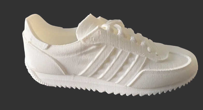 model of a Adidas SPZL x Liam Gallagher