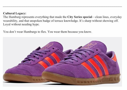 Adidas on the Terrace