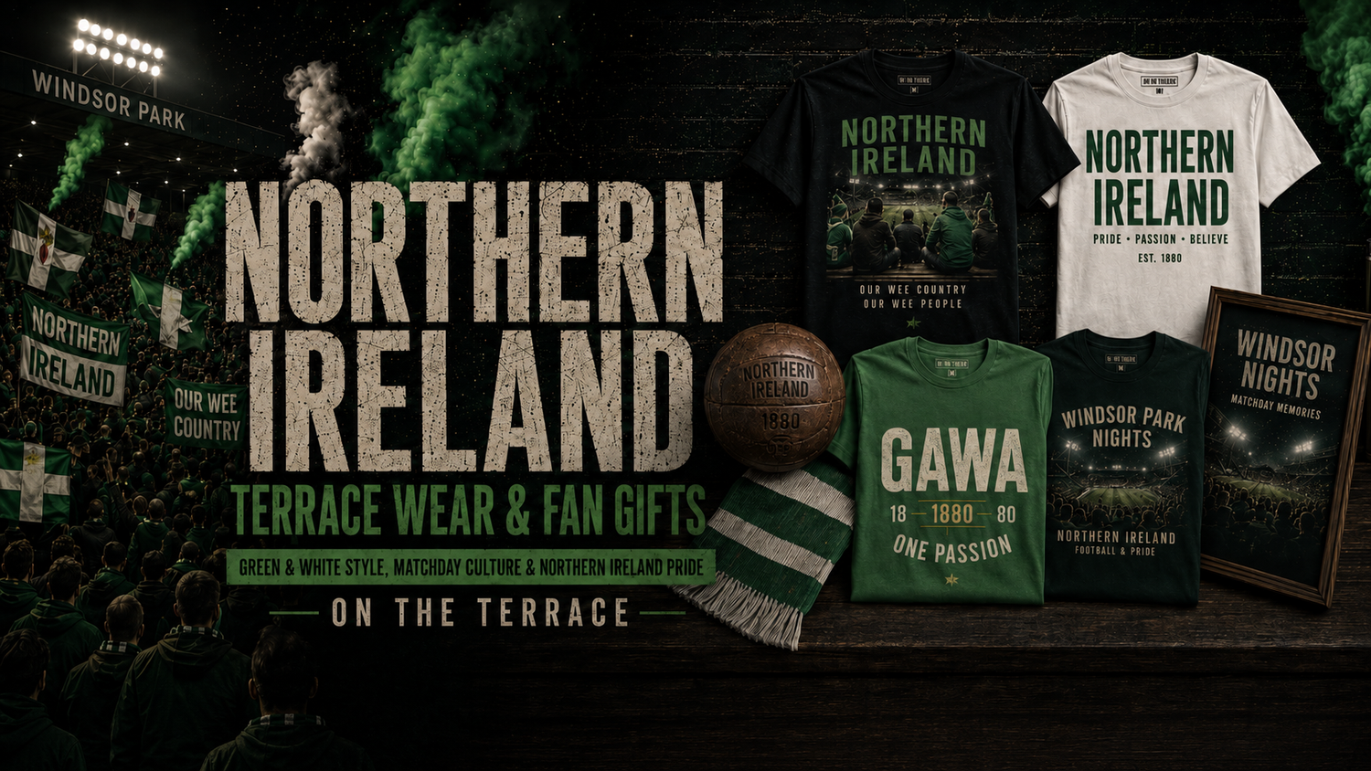 Northern Ireland Football T-Shirts & Fan Gifts
