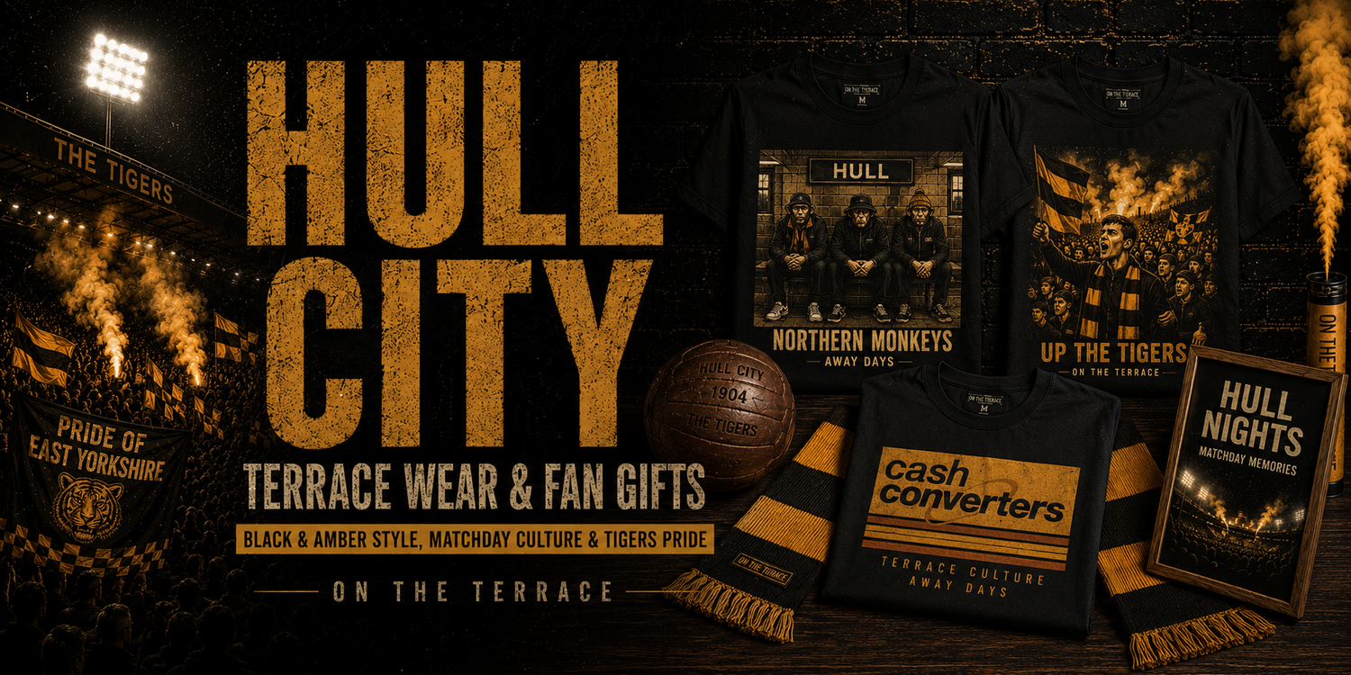 Hull City Shirts & Terrace Wear | Tigers Football Tees - On The Terrace