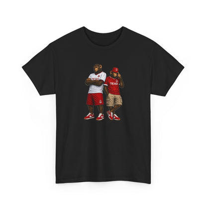 Aberdeen "Northern Monkeys" Heavy Cotton T-Shirt – On The Terrace