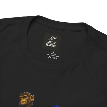 Black Birmingham t-shirt with a brand logo on the collar area against a white background