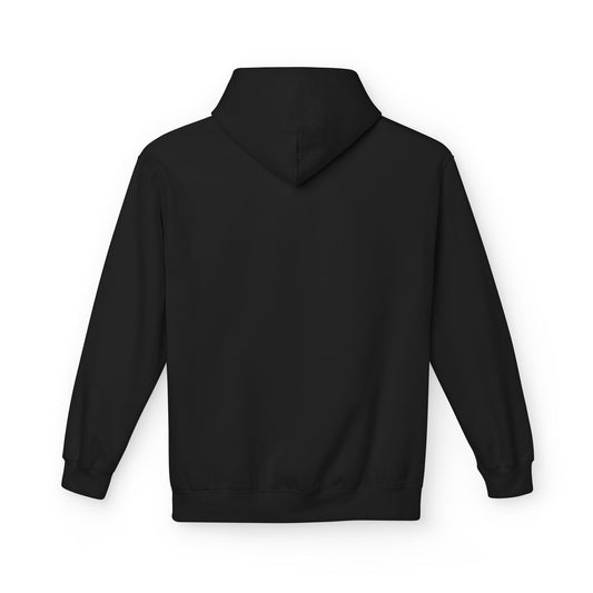 Black SWFC fan hoodie by On The Terrace with the gold Owls emblem