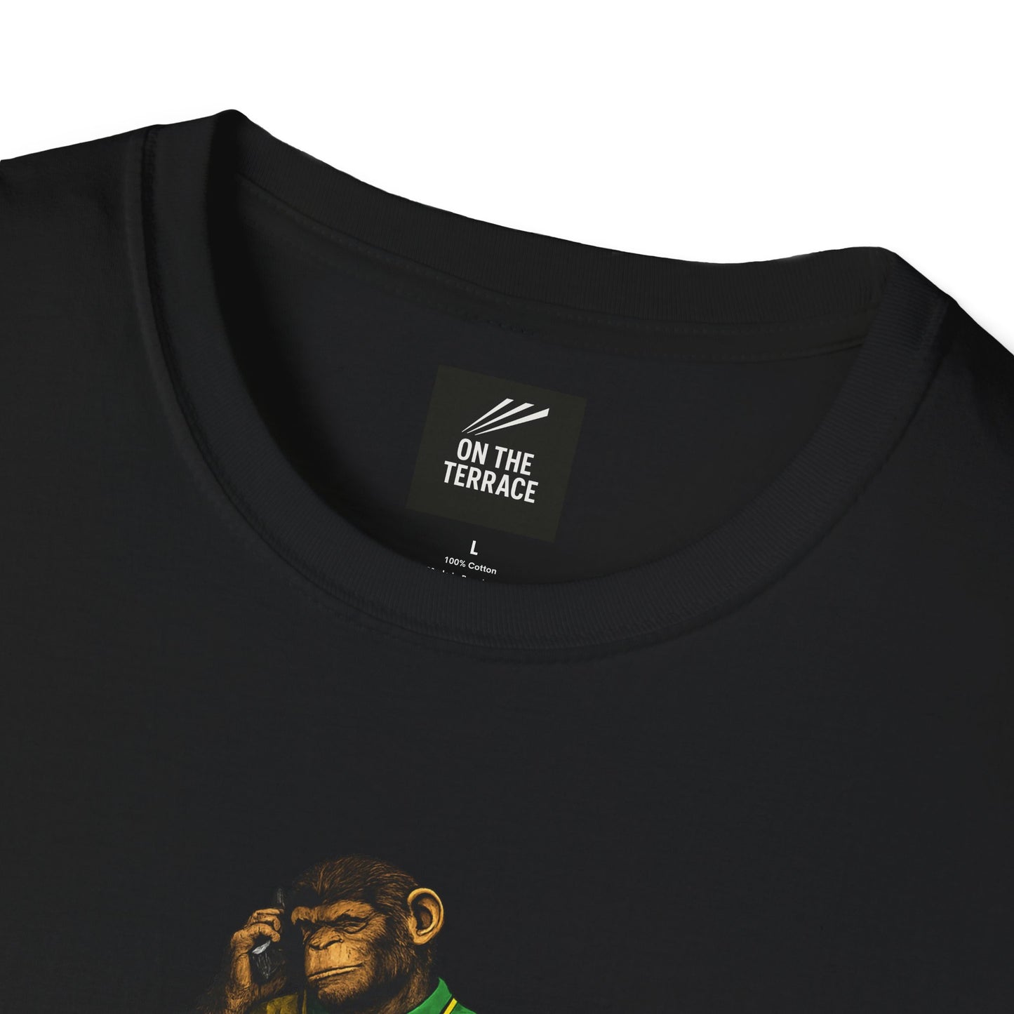 Black Man Utd Northern Monkeys t-shirt