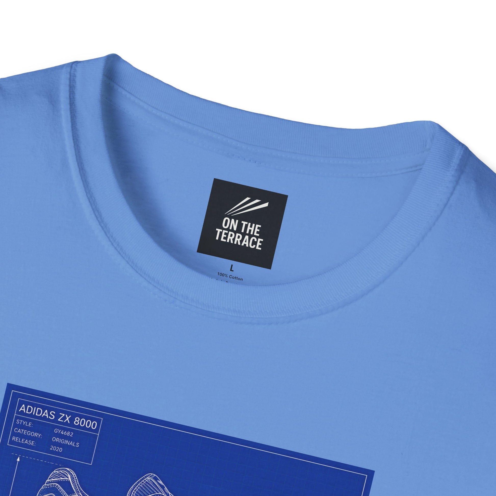 Adidas ZX 8000 Technical Blueprint T-Shirt | On The Terrace Exclusive - On The Terrace