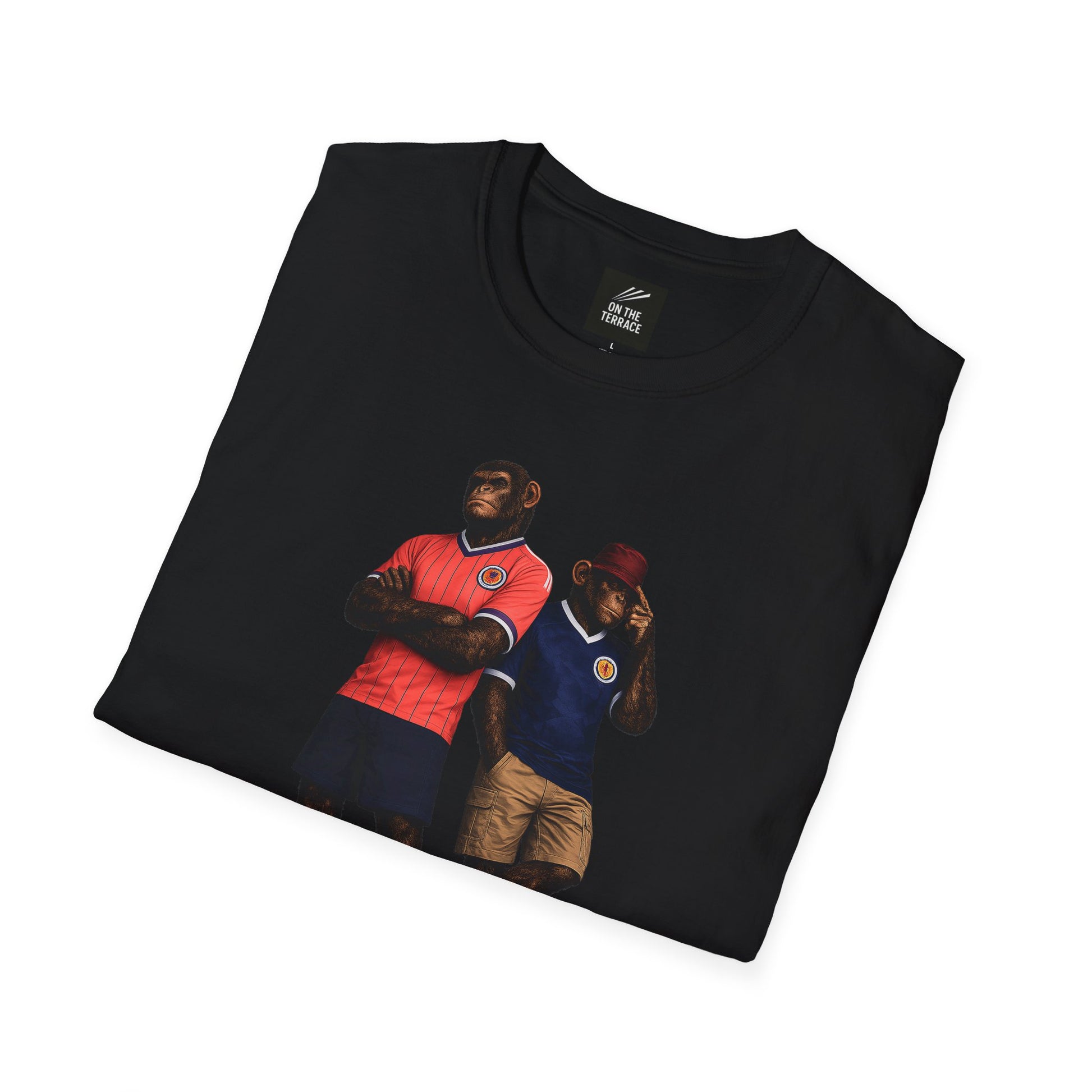 Folded Scotland fans T-shirt - On The Terrace