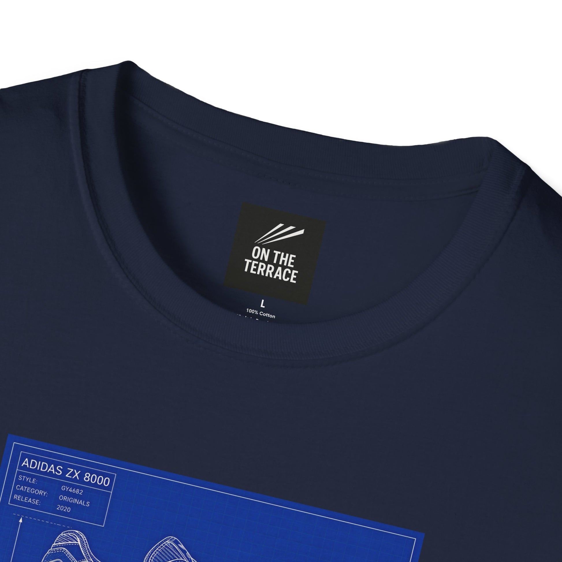 Adidas ZX 8000 Technical Blueprint T-Shirt | On The Terrace Exclusive - On The Terrace