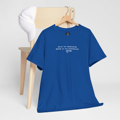 Sheffield Wednesday Matchday Standard S6 Stacked Edition terrace t-shirt in navy - On The Terrace casual wear