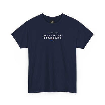Sheffield Wednesday Matchday Standard S6 terrace t-shirt in navy - On The Terrace casual wear