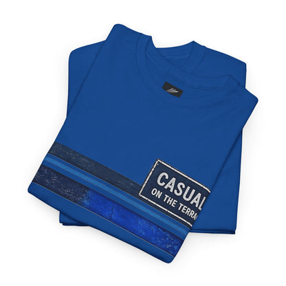 Casuals On The Terrace Heavy Cotton T-Shirt