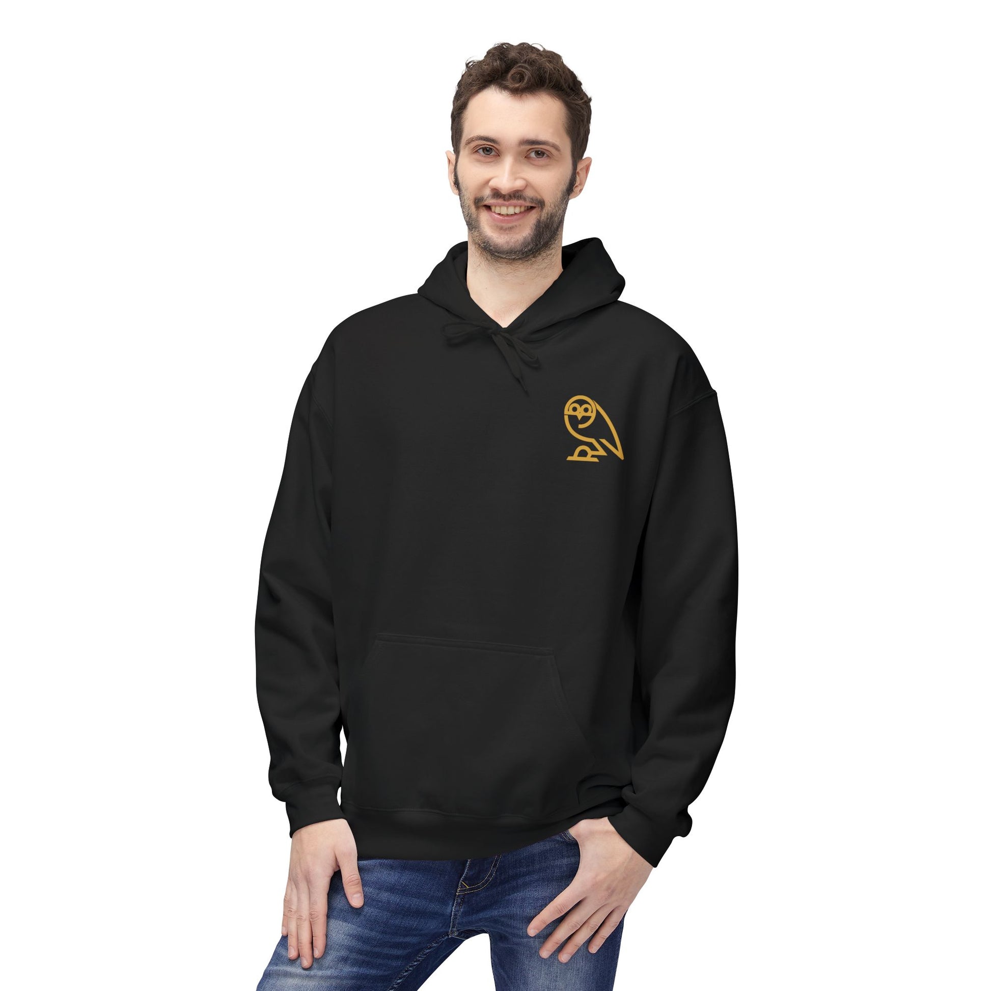 Black Sheffield Wednesday supporter hoodie, unisex fit - On The Terrace