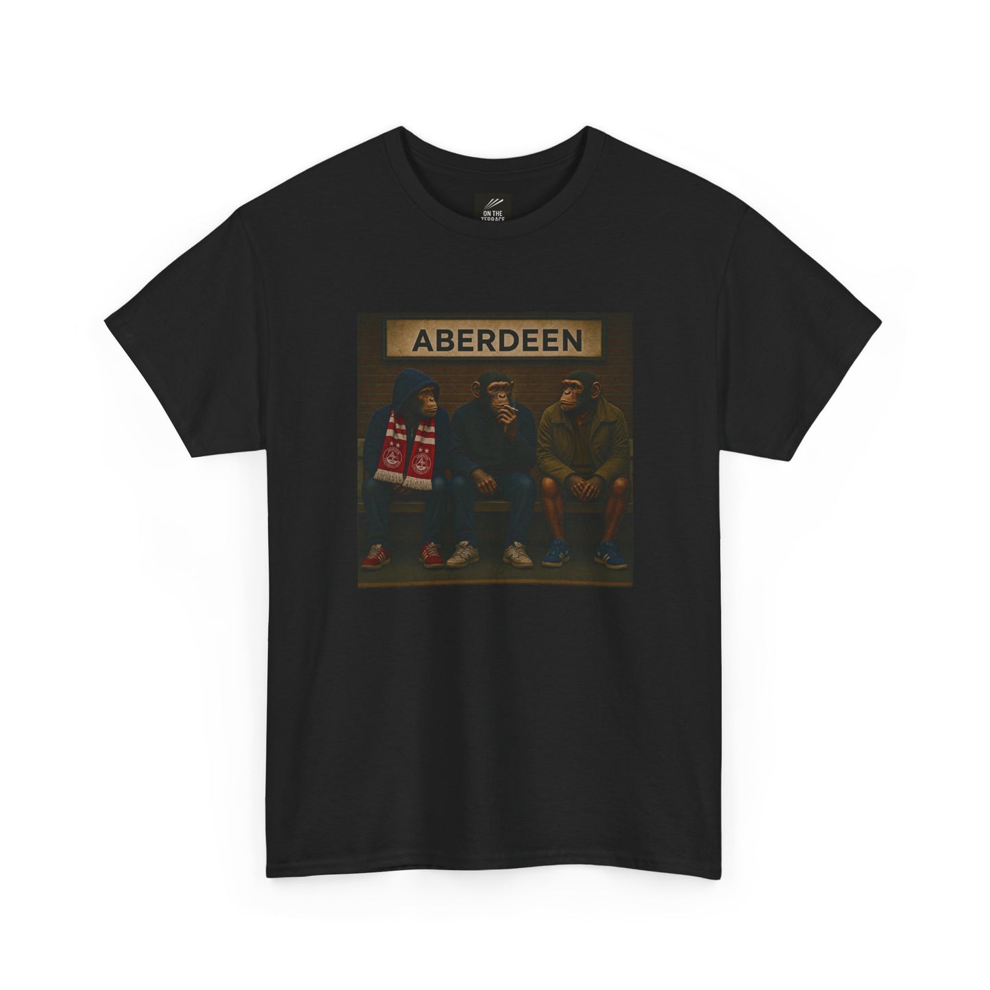 Aberdeen "Terrace Monkeys" Heavy Cotton T-Shirt – On The Terrace