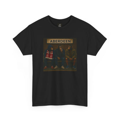 Aberdeen "Terrace Monkeys" Heavy Cotton T-Shirt – On The Terrace