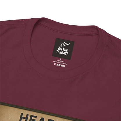 Heart of Midlothian Terrace Monkeys T-shirt in classic maroon