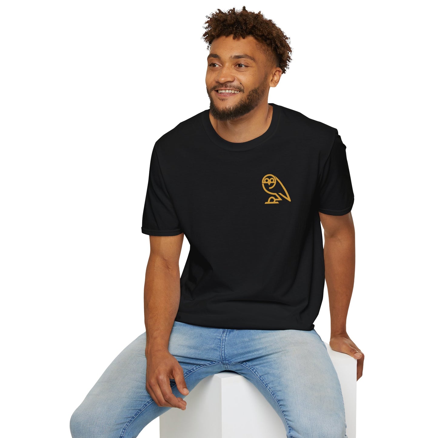 SWFC Retro Owl black T-shirt product image