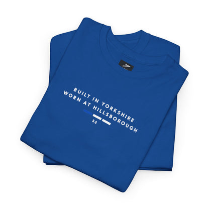 Sheffield Wednesday Matchday Standard S6 Stacked Edition terrace t-shirt in navy - On The Terrace casual wear