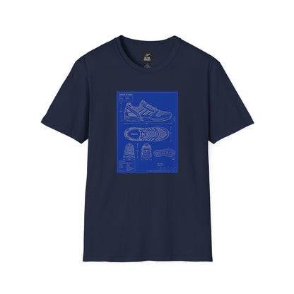 Adidas ZX 8000 Technical Blueprint T-Shirt | On The Terrace Exclusive - On The Terrace