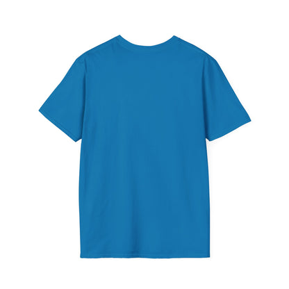 Rear of a t-shirt with 'The Beatles' logo on a white background