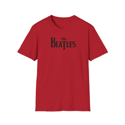 t-shirt with 'The Beatles' logo on a white background
