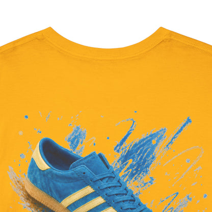 Casuals On The Terrace Heavy Cotton T-Shirt – Mustard Yellow