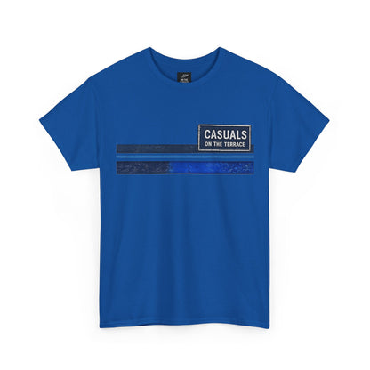Casuals On The Terrace Heavy Cotton T-Shirt