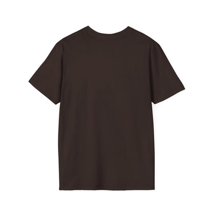 Brown t-shirt on a white background