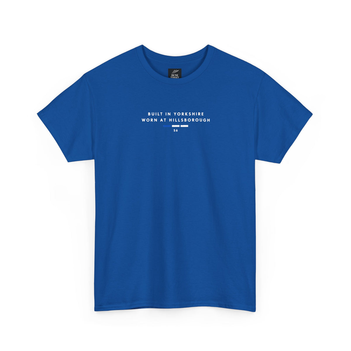 Sheffield Wednesday Matchday Standard S6 Stacked Edition terrace t-shirt in navy - On The Terrace casual wear