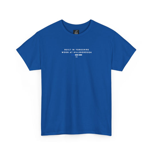Sheffield Wednesday Matchday Standard S6 Stacked Edition terrace t-shirt in navy - On The Terrace casual wear