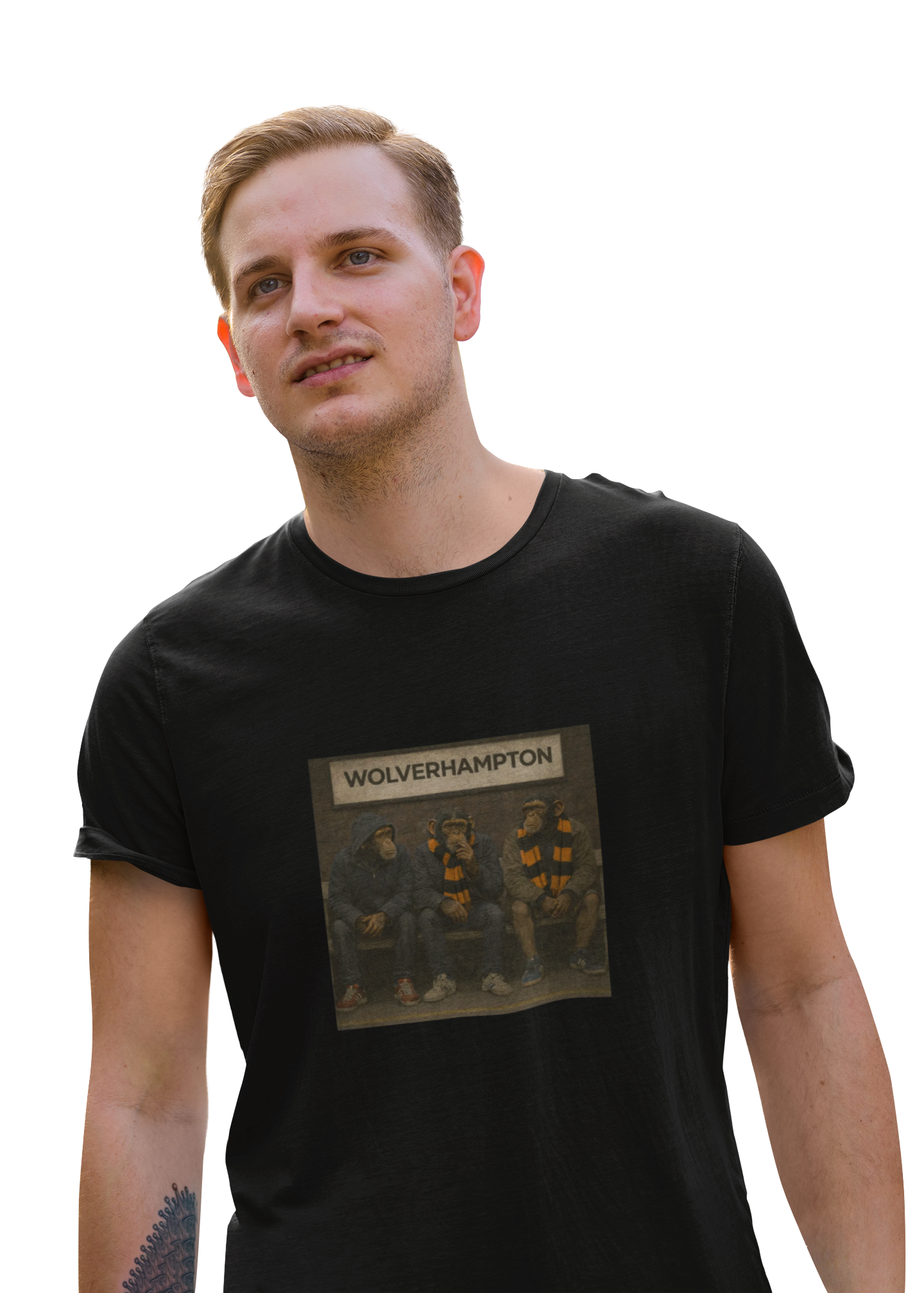 Retro Wolves "WOLVERHAMPTON" Station Tee | On The Terrace Exclusive - On The Terrace