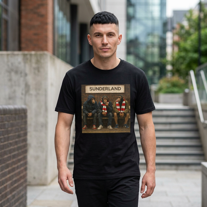Sunderland Fans Vintage T-Shirt - On The Terrace