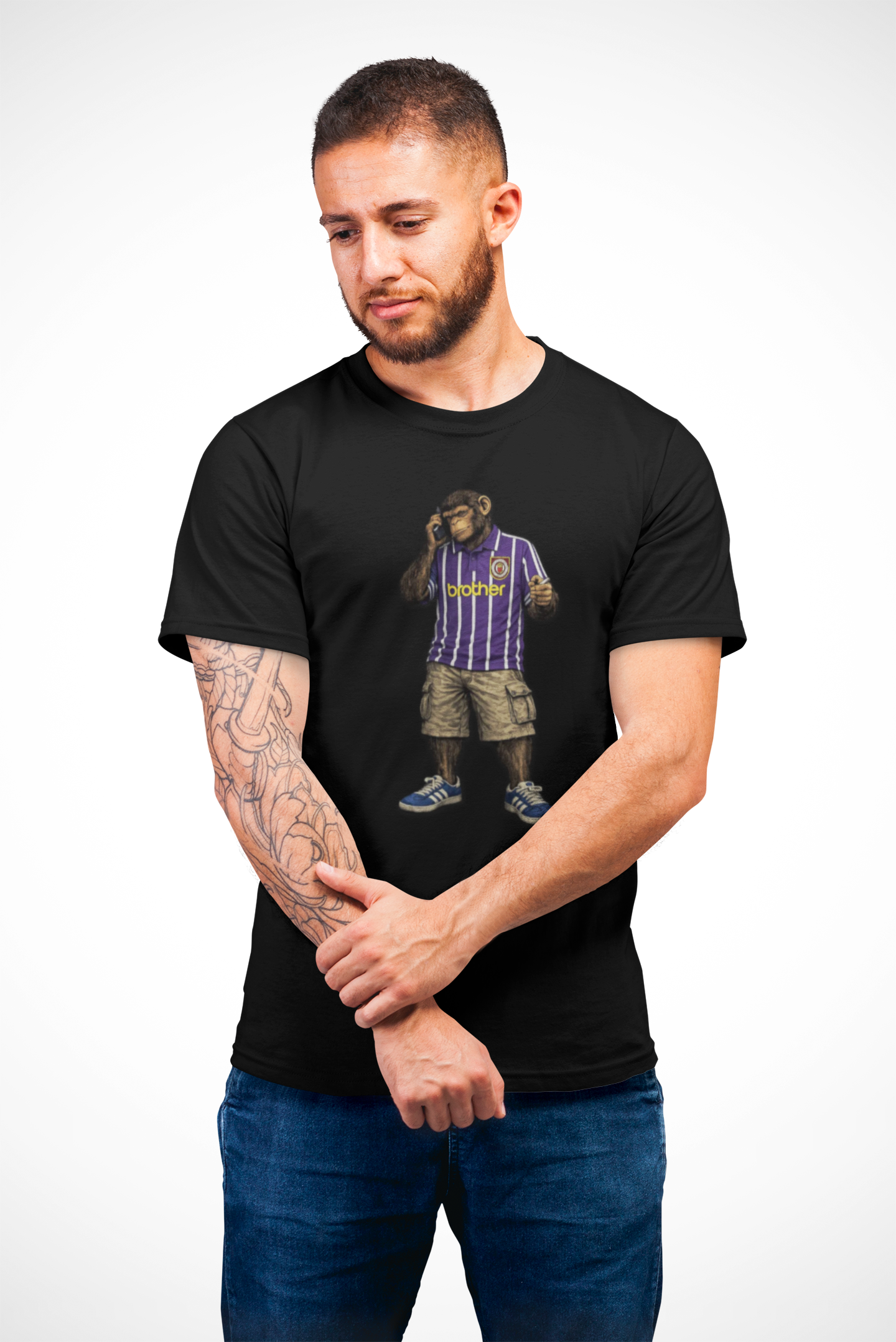 Retro Man City Tee | On The Terrace Exclusive - MCFC - On The Terrace