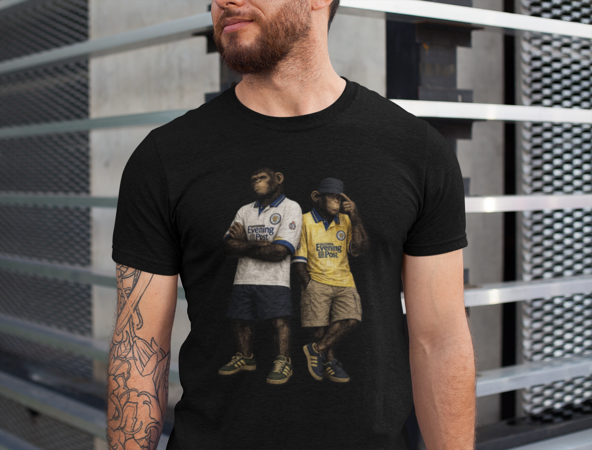 Retro Leeds United "Casual Kings" Tee | On The Terrace Exclusive - On The Terrace