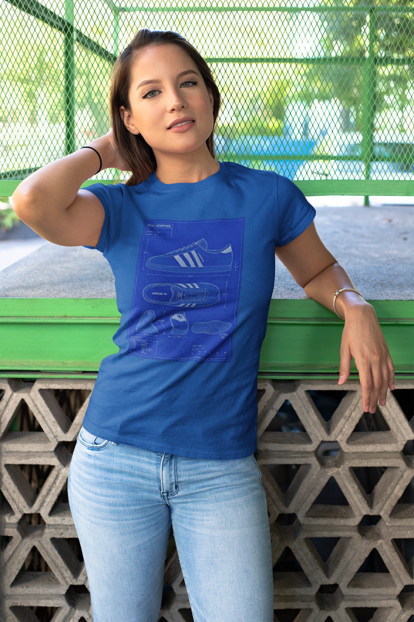 Adidas Liverpool Technical Blueprint T-Shirt | On The Terrace Exclusive - On The Terrace