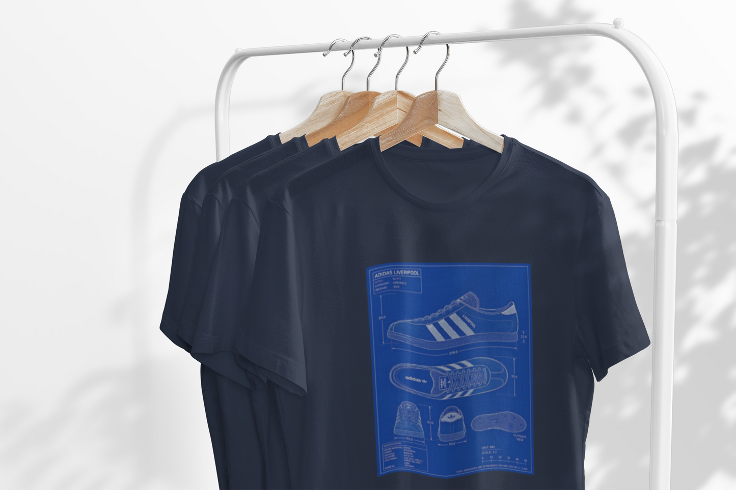 Adidas Liverpool Technical Blueprint T-Shirt | On The Terrace Exclusive - On The Terrace