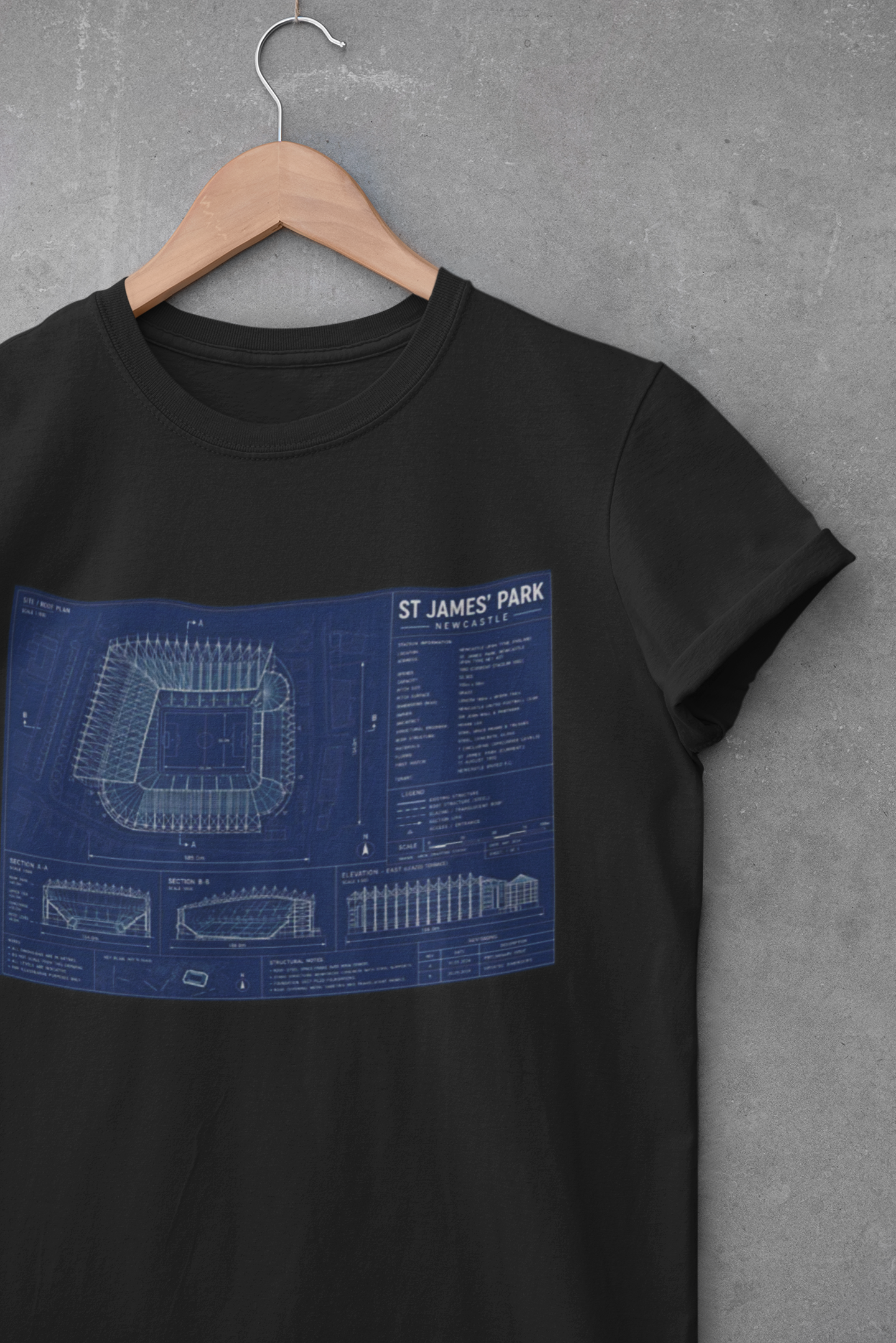 Newcastle fans t-shirt
