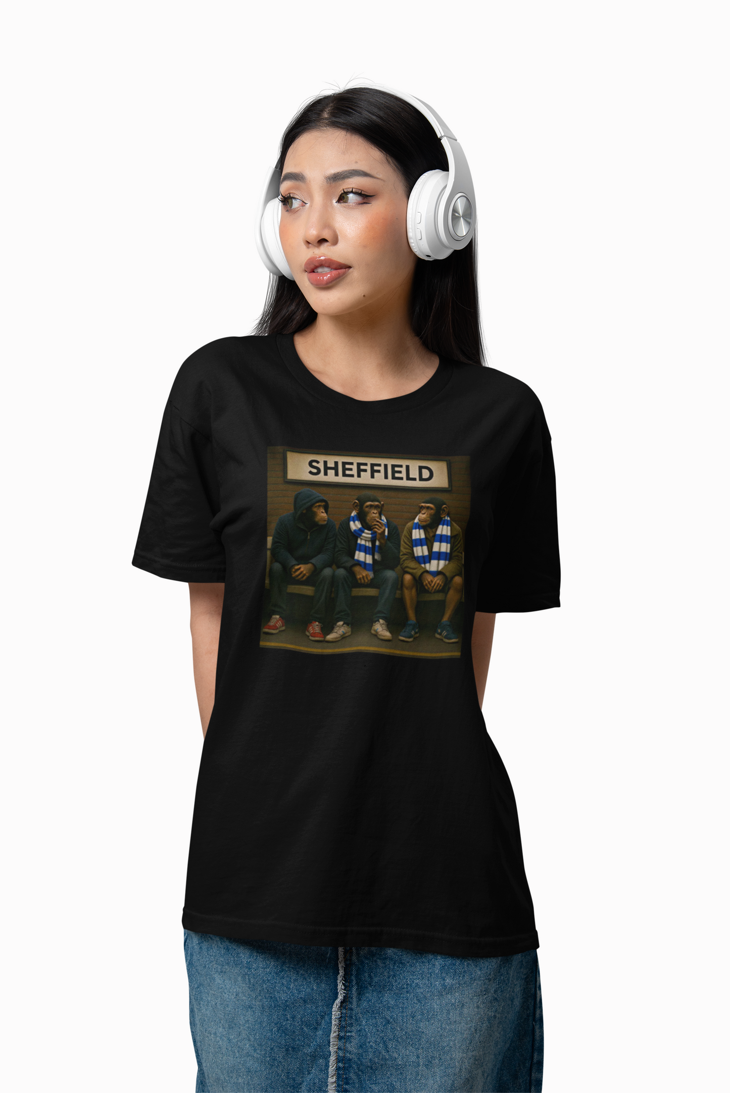 Sheffield Wednesday Northern Monkeys Terrace Tee | SWFC Casual Fan T-Shirt – On The Terrace - On The Terrace
