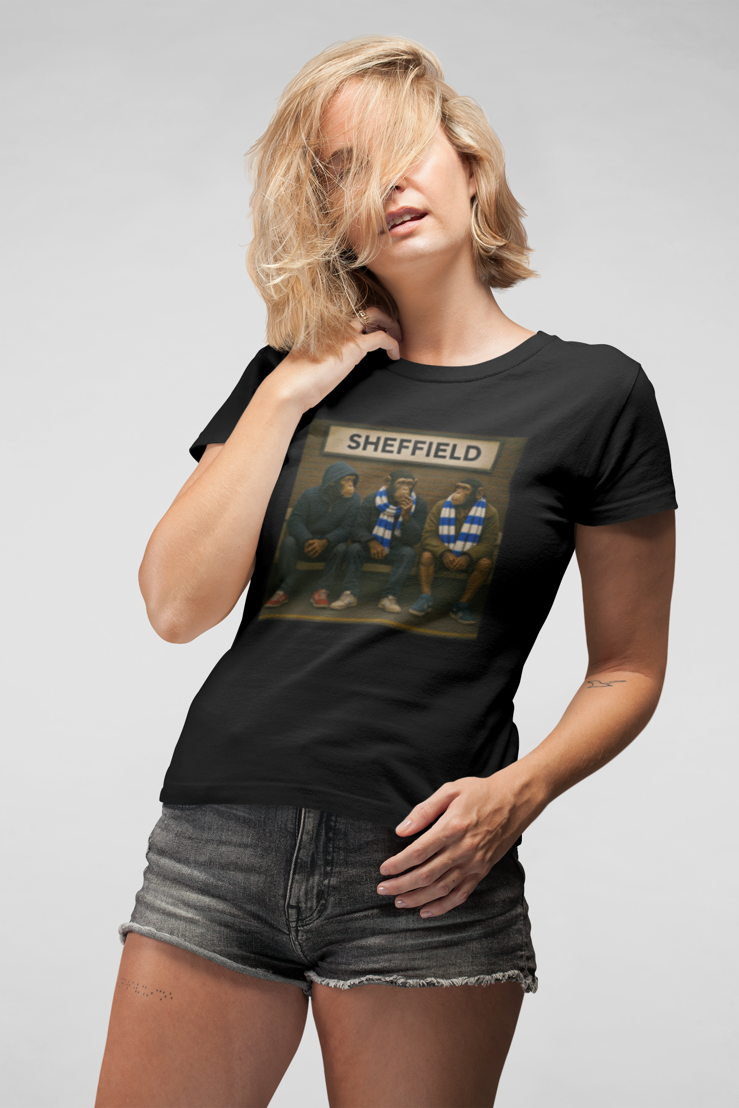 Sheffield Wednesday Northern Monkeys Terrace Tee | SWFC Casual Fan T-Shirt – On The Terrace - On The Terrace