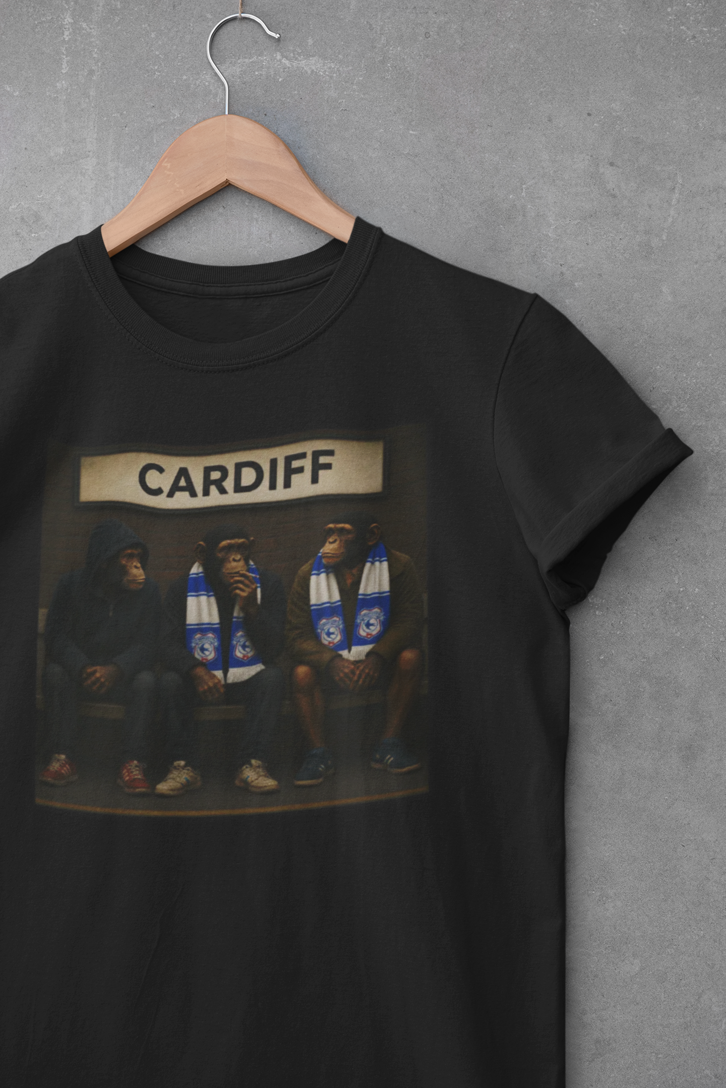  Cardiff City Fans T-Shirt