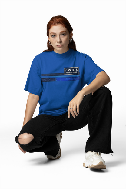 Casuals On The Terrace Heavy Cotton T-Shirt
