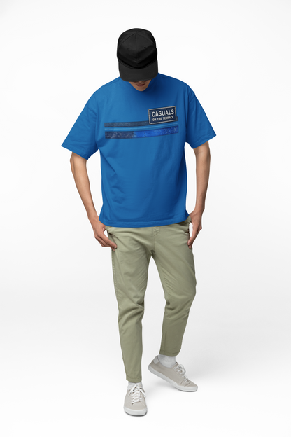 Casuals On The Terrace Heavy Cotton T-Shirt