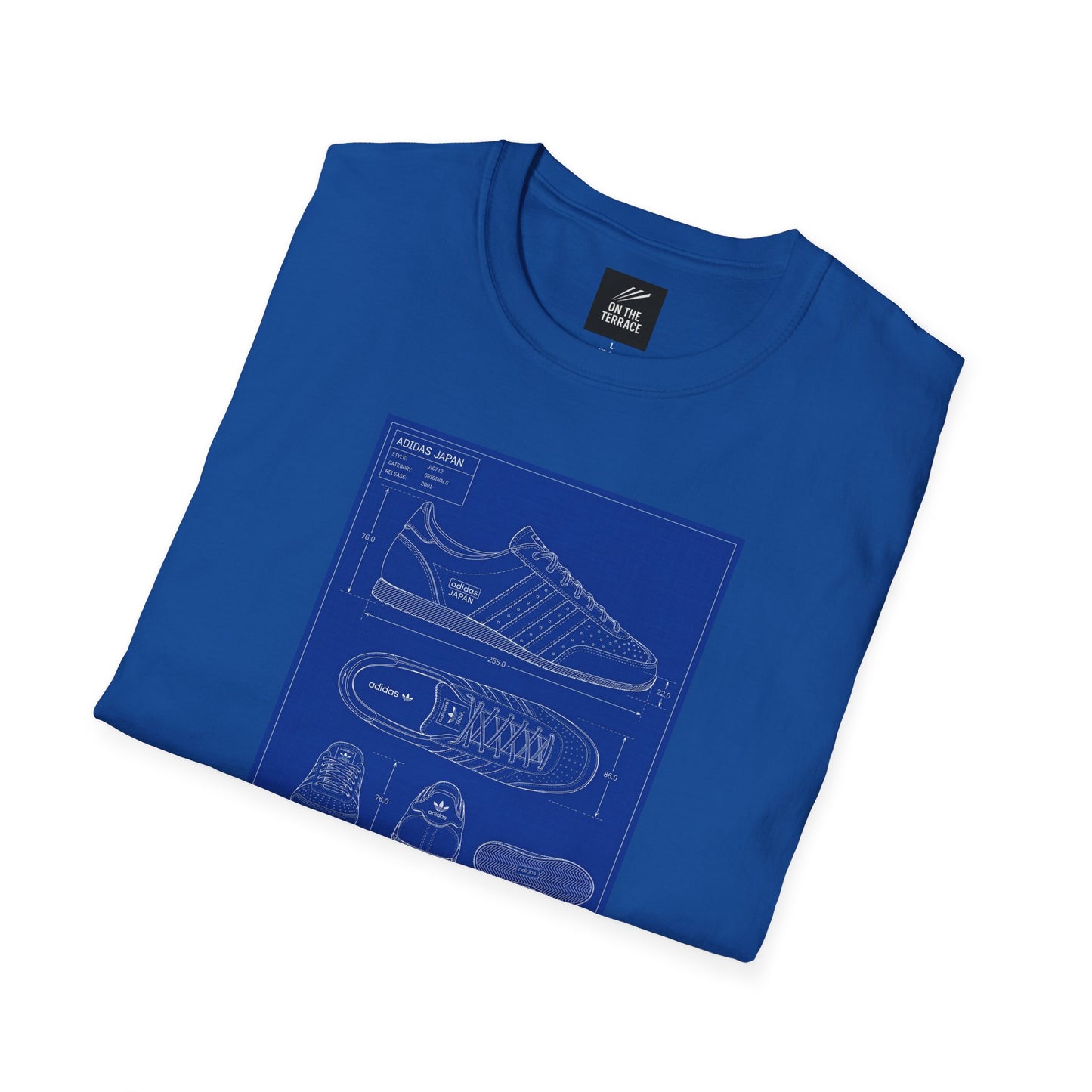 Adidas Japan Technical Blueprint T-Shirt - On The Terrace