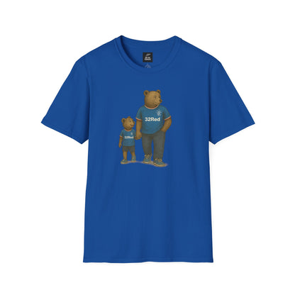 Rangers Father & Son Bears T-Shirt - Perfect Rangers Tee for Family Bonding - On The Terrace