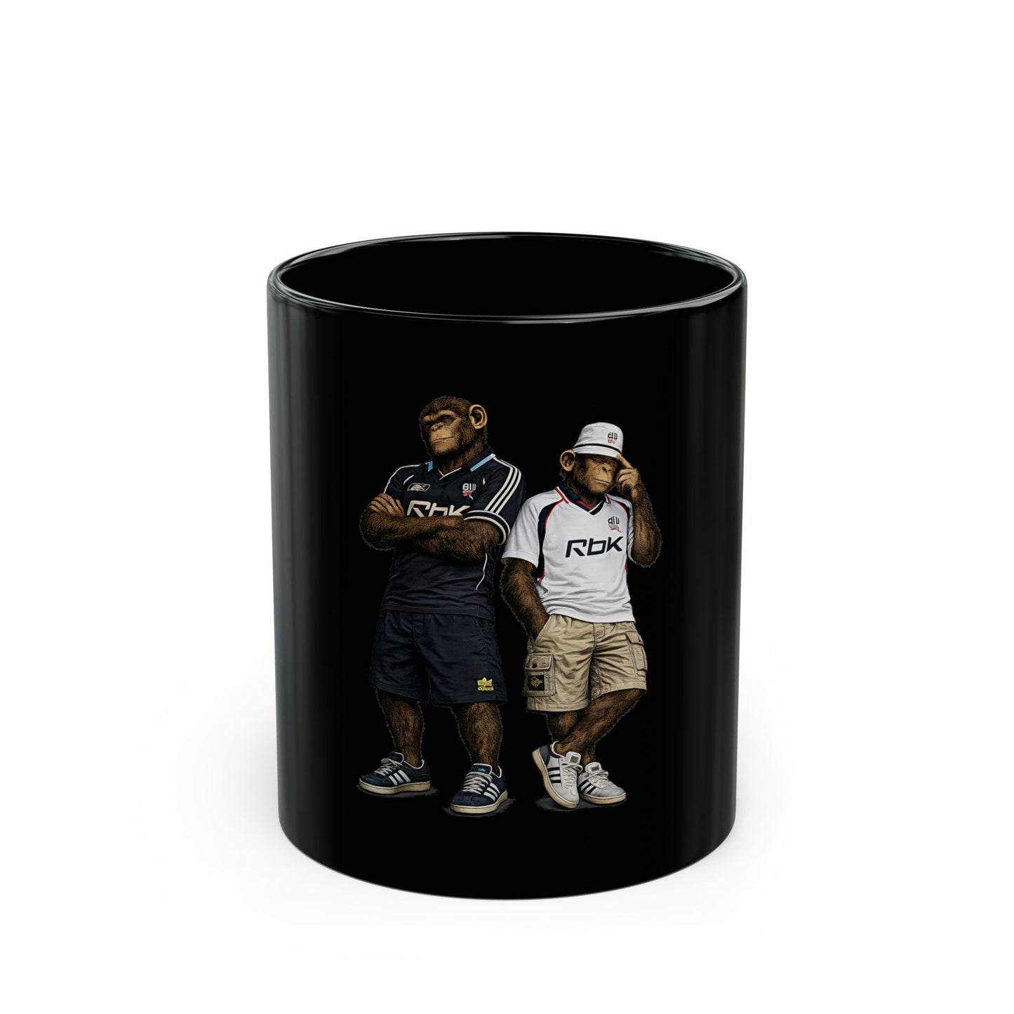 Bolton Football Casual Monkeys Ceramic Mug – 11oz