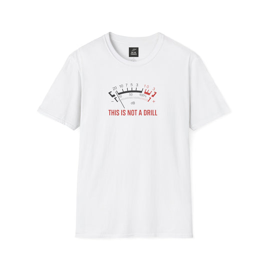 Oasis 'This is not a drill' white tee