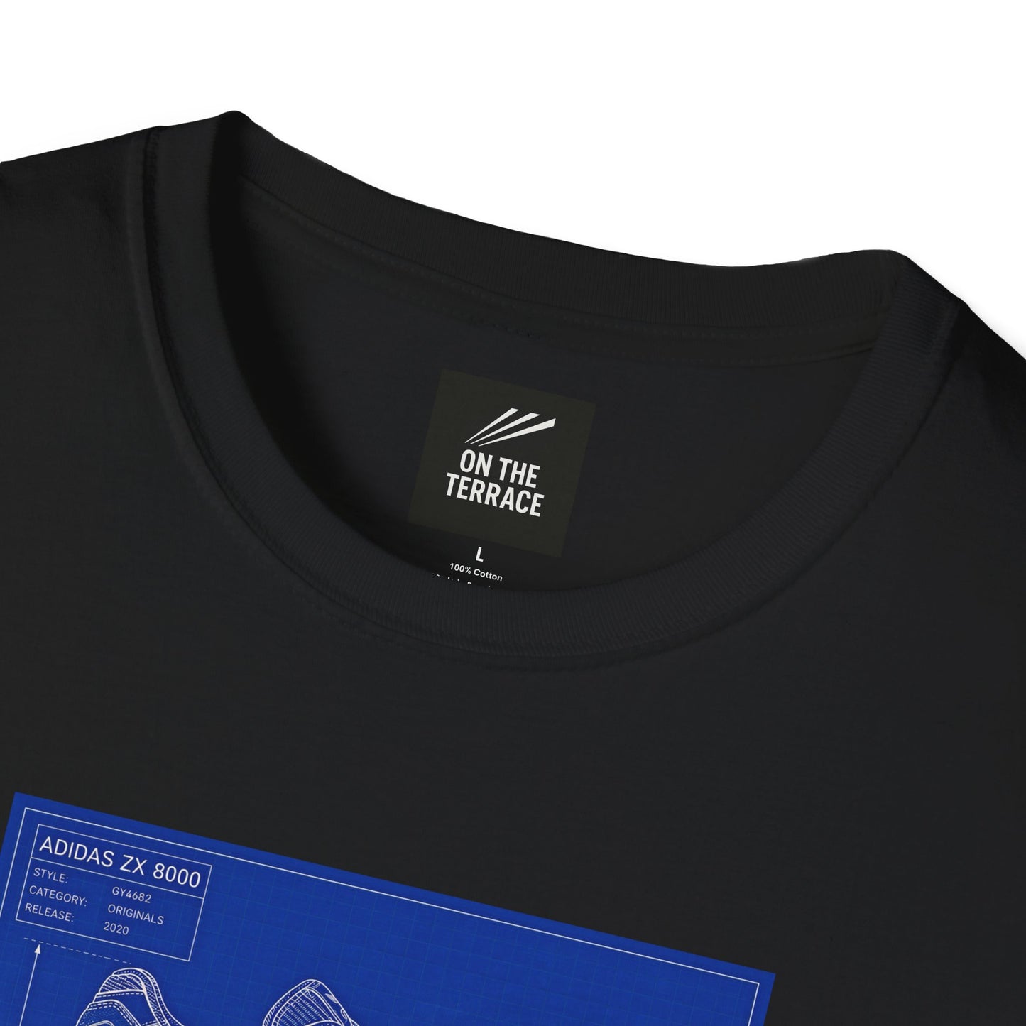 Adidas ZX 8000 Technical Blueprint T-Shirt | On The Terrace Exclusive - On The Terrace