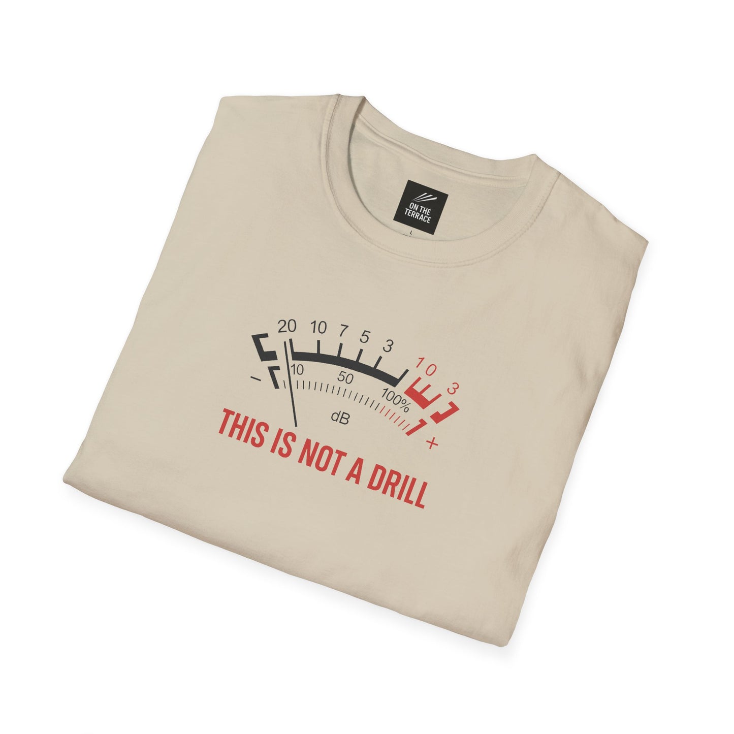 Oasis 'This is not a drill' sand tee